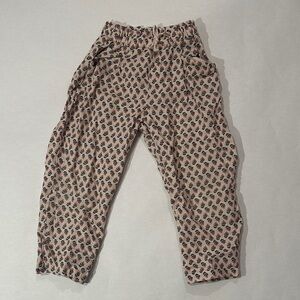 Zara Kids Floral Patterned Pants